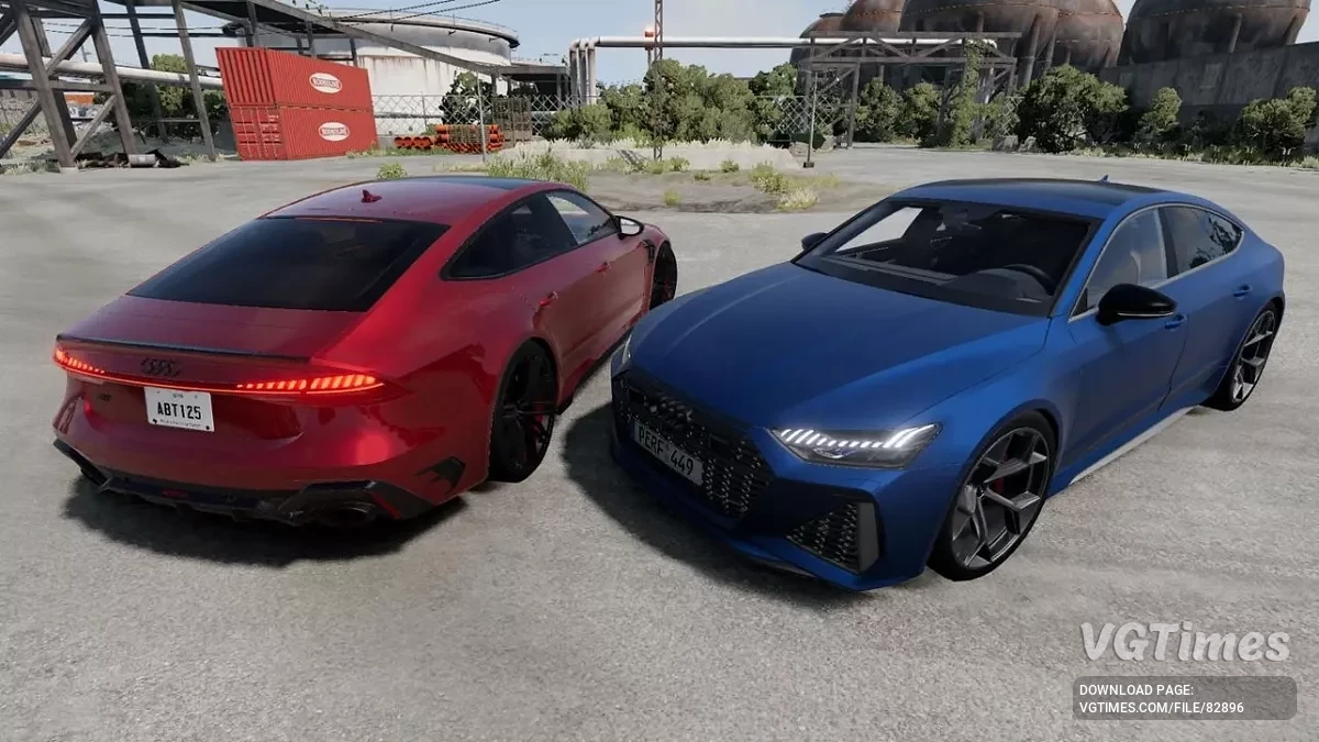 BeamNG.drive — Audi A,S,RS7 4K8/C8 v1.5.1 (0.35.x)