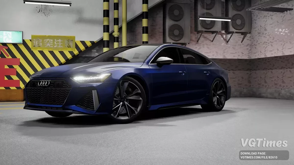 BeamNG.drive — Audi C8 RS7 Triptronic v1.3 (0.35.x)