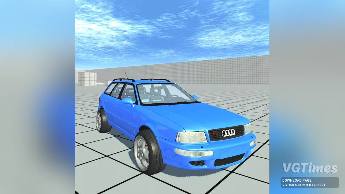 Not Simple Car Crash — Audi RS2