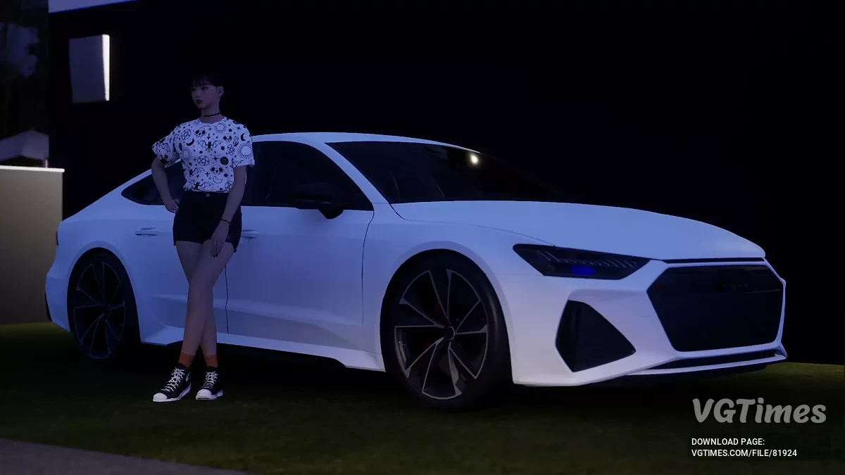 inZOI — Audi RS7 Sportback 2020 (украшение)