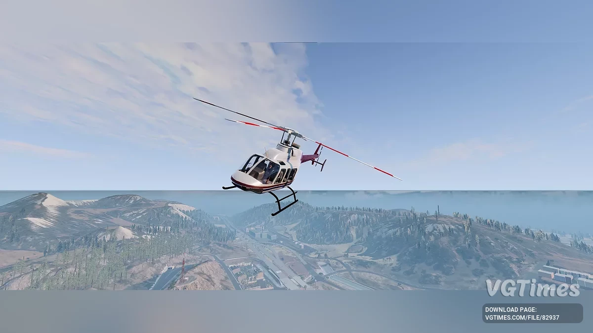 BeamNG.drive — Bell 407 Helicopter v1.0 Revamped (0.35.x)