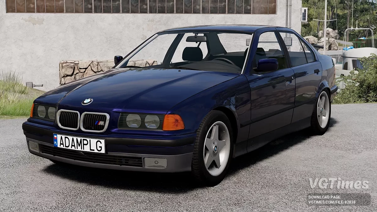 BeamNG.drive — BMW E36 Revamp v1.7.4 (0.35.x)