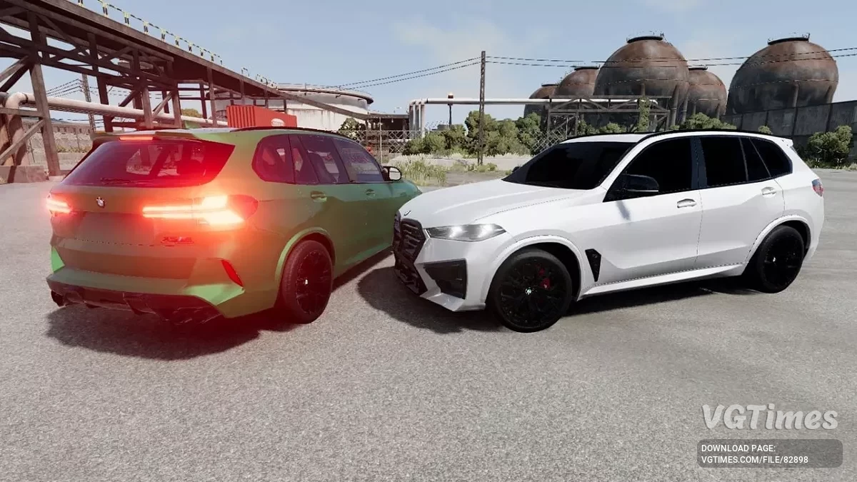 BeamNG.drive — BMW X5M (F95) Facelift v1.0 (0.35.x)