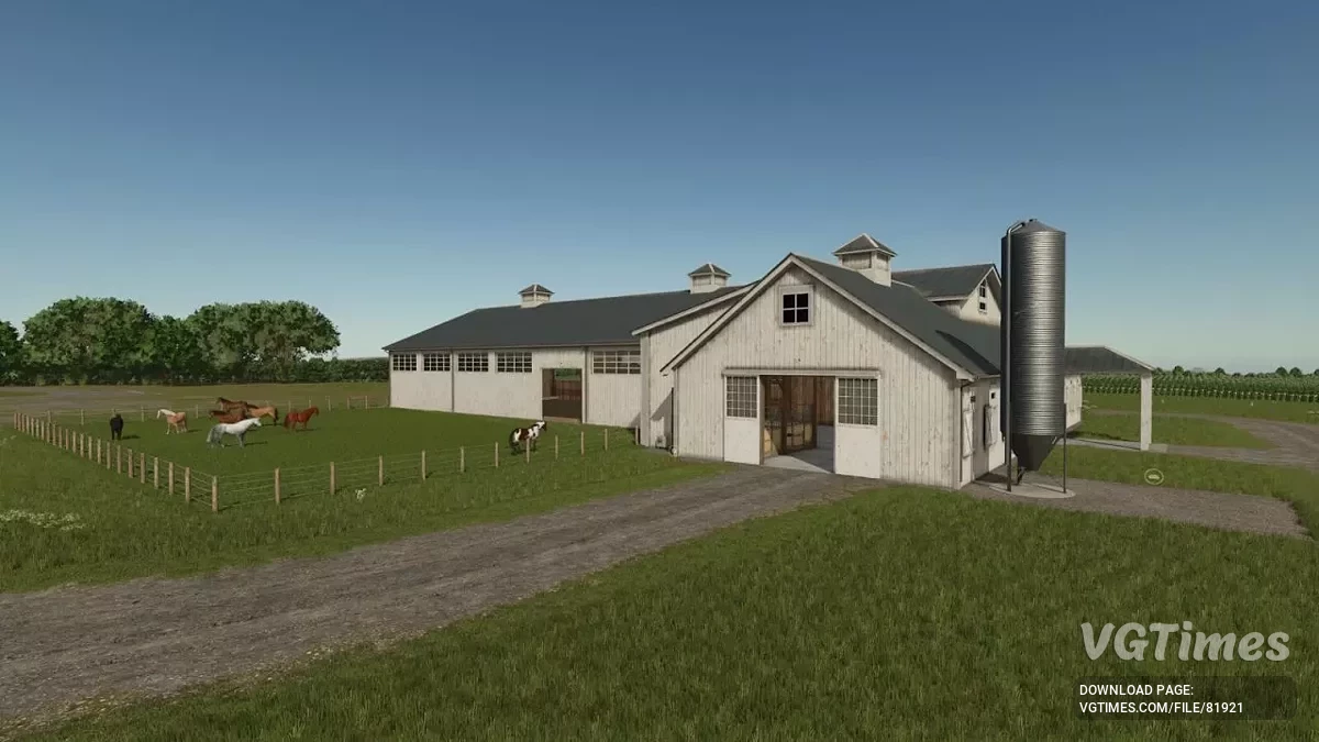 Farming Simulator 25 — Большая конюшня