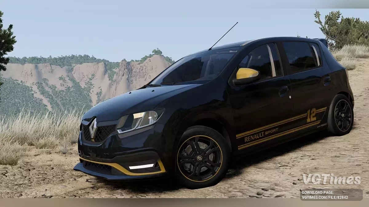 BeamNG.drive — Dacia/Renault 2012-2025 v1.2 (0.35.x)