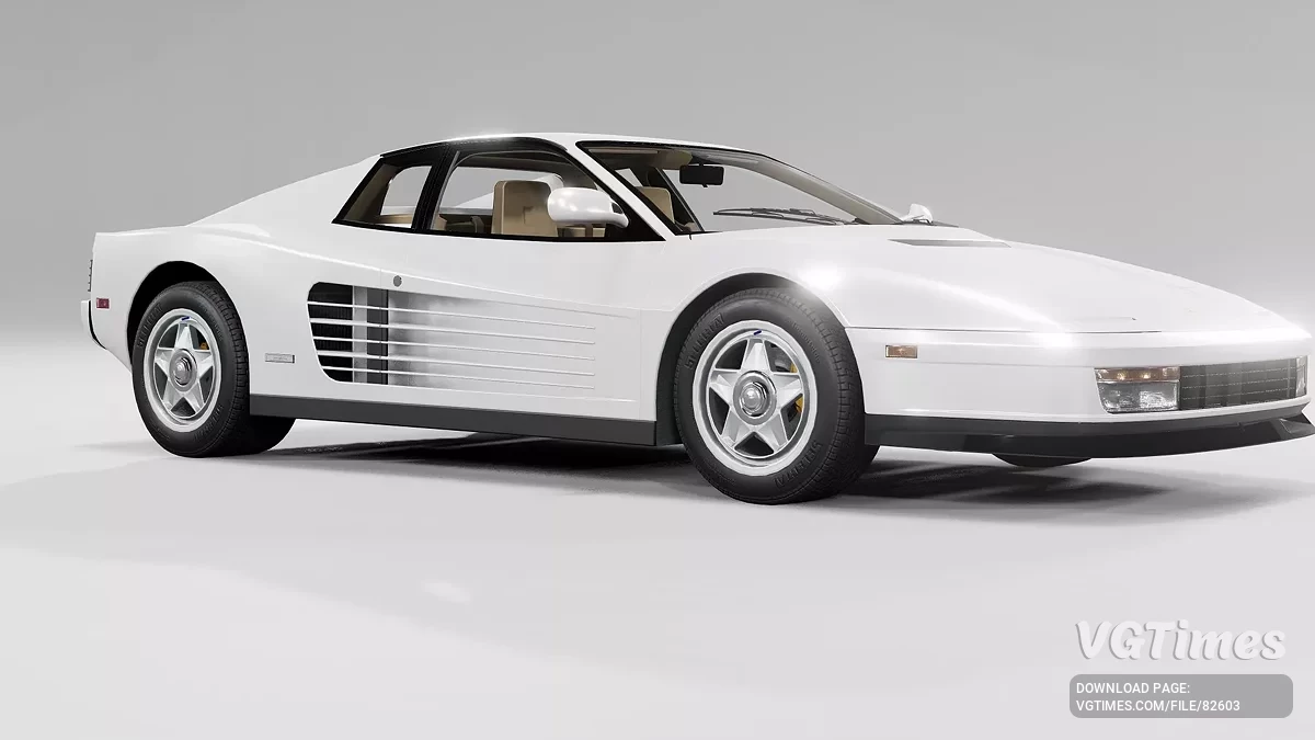 BeamNG.drive — Ferrari Testarossa 1984