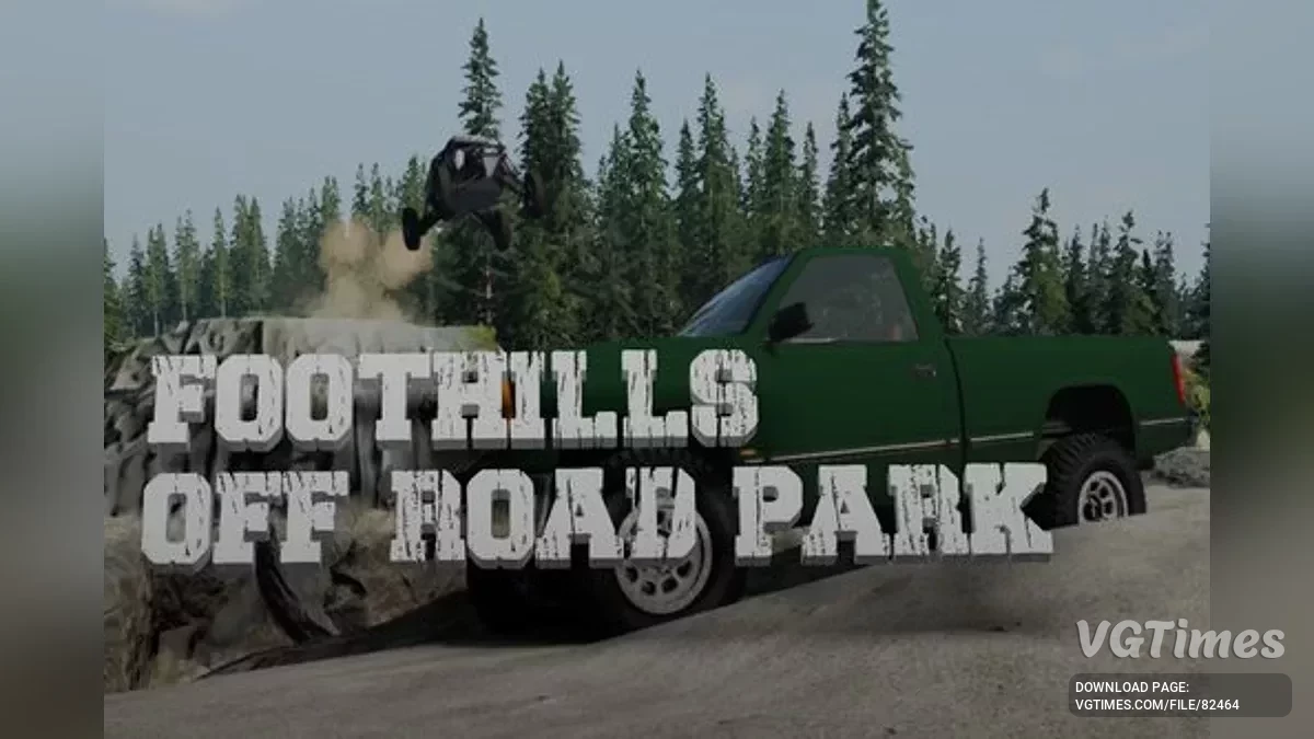 BeamNG.drive — Foothills Off-Road Park v2.9 (0.35.x)