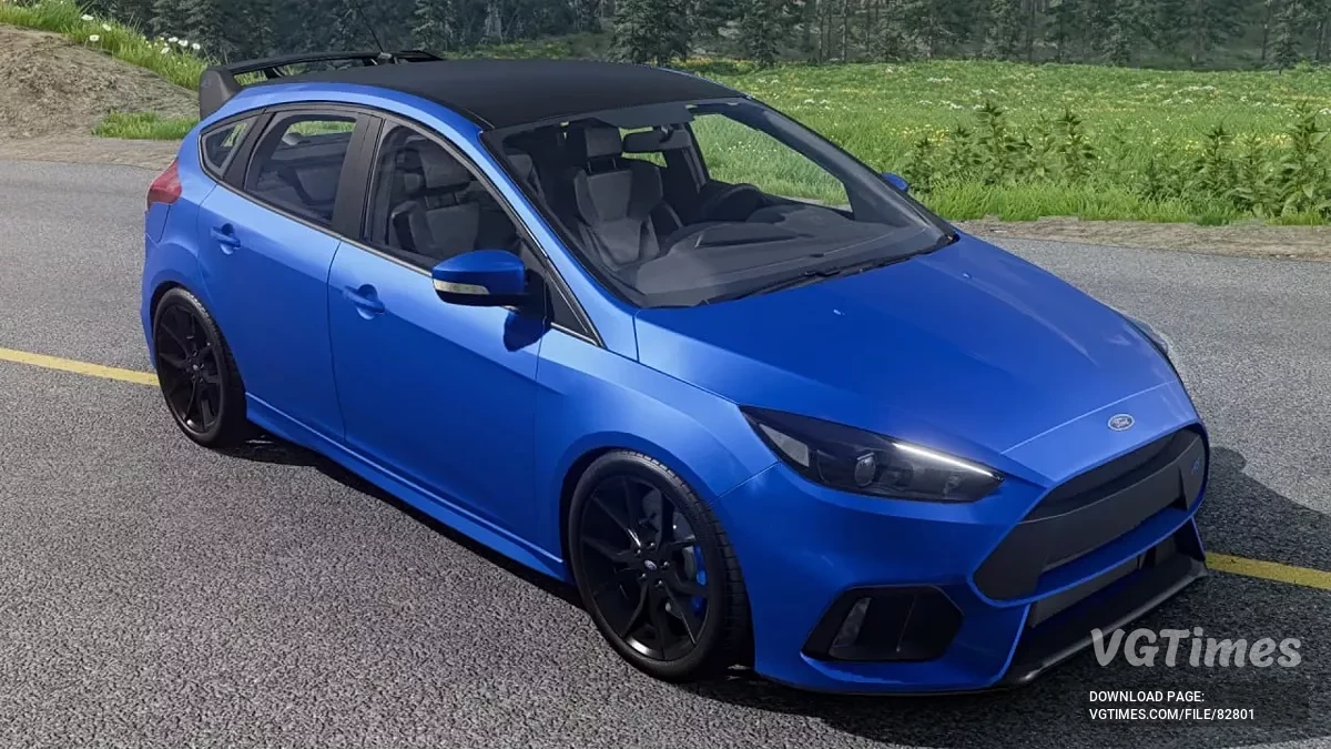 BeamNG.drive — Ford Focus RS LE v1.0 (0.35.x)