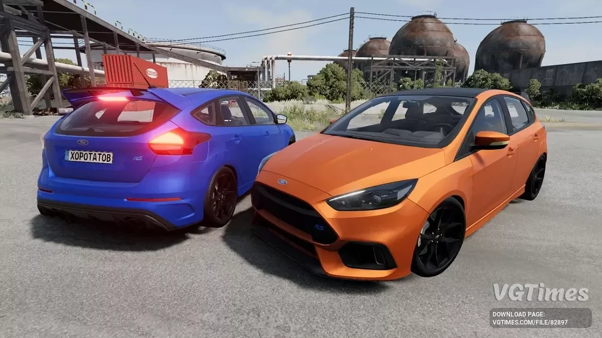 BeamNG.drive — Ford Focus RS LE v1.1 (0.35.x)