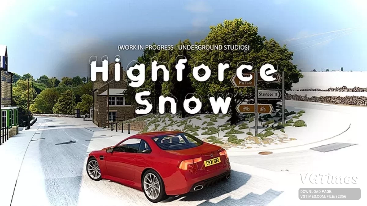 BeamNG.drive — Frostbound Snow v1.2 (0.35.x)