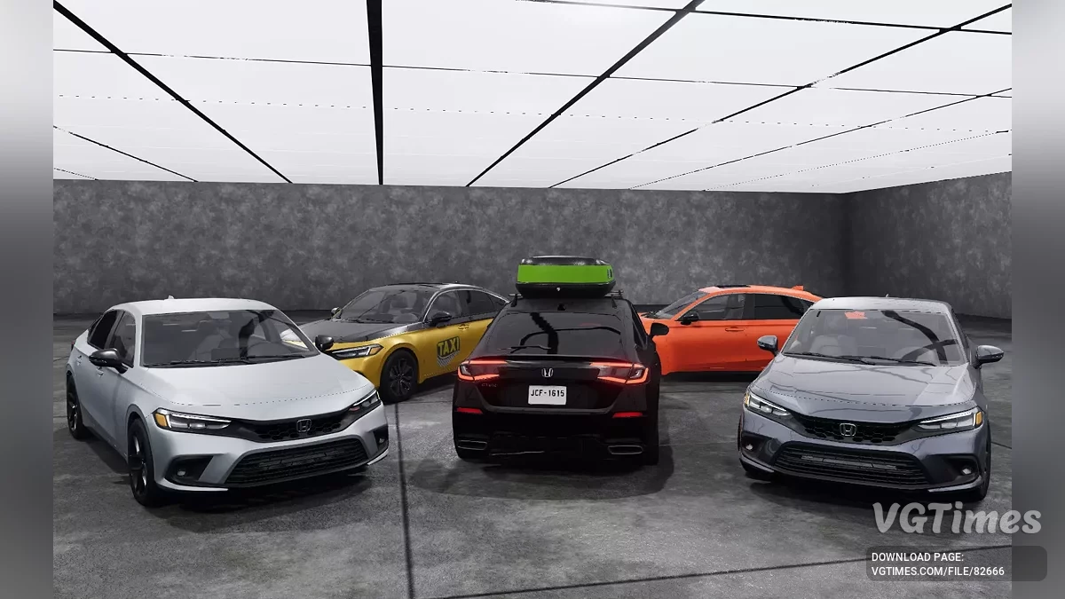 BeamNG.drive — Honda Civic 2024 v2.0 (0.35.x)