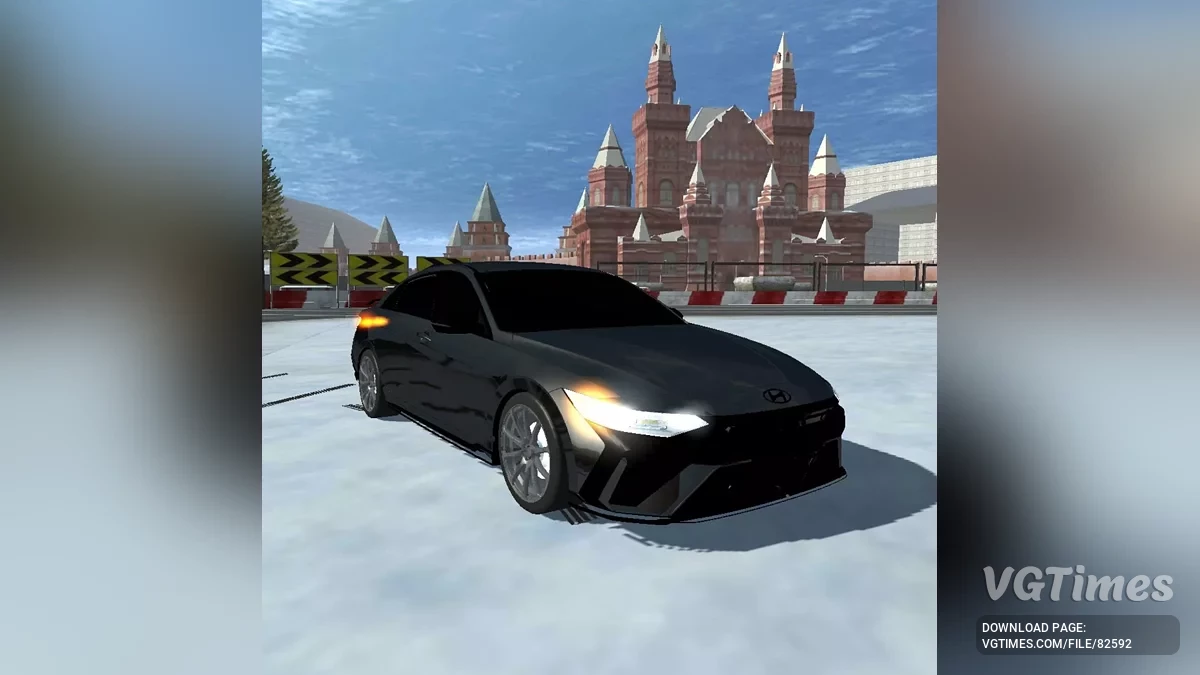 Simple Car Crash Physics Sim — Hyundai Elantra 2022