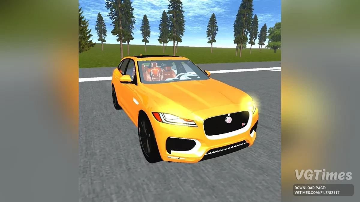 Simple Car Crash Physics Sim — Jaguar F-Pace