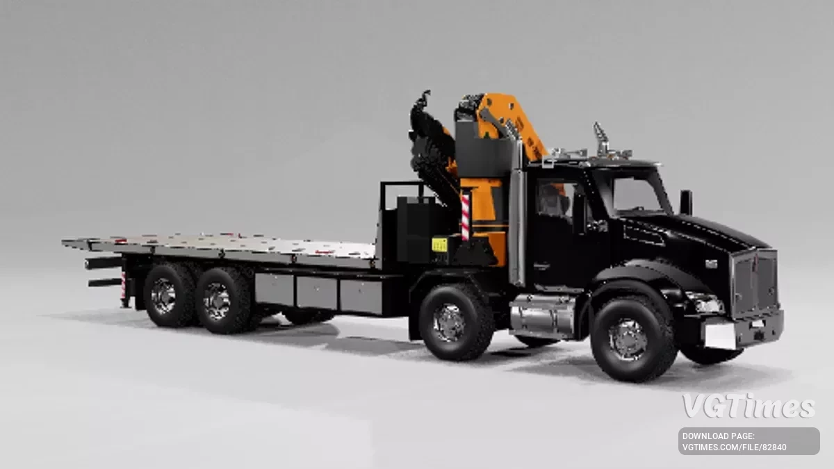 BeamNG.drive — Kenworth T880 Flatbed v1.5 (0.35.x)