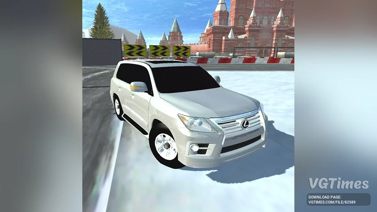 Simple Car Crash Physics Sim — Lexus LX570