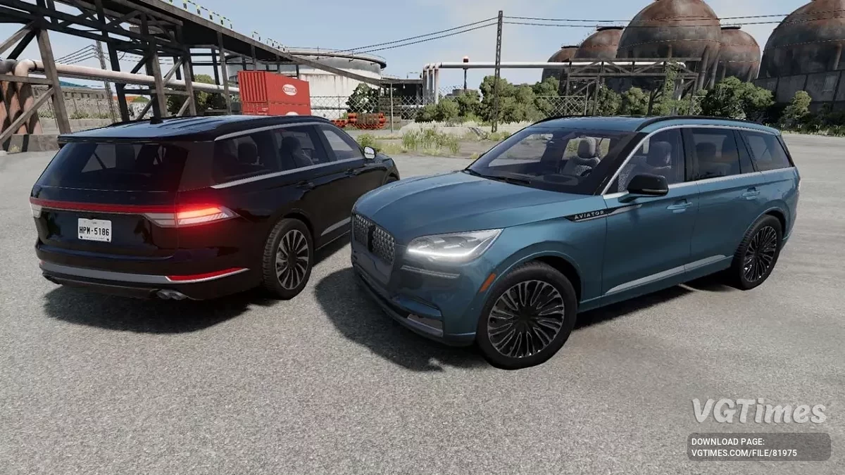 BeamNG.drive — Lincoln Aviator 2022 (W/ Airbags) v1.0 (0.35.x)