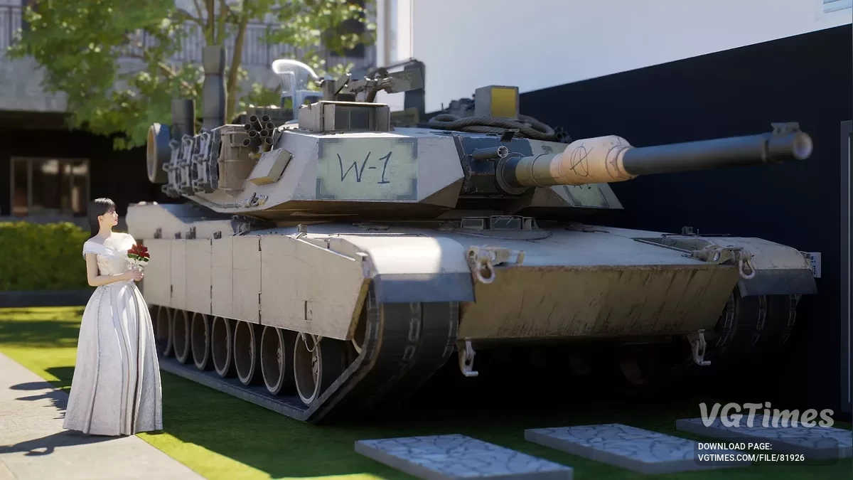 inZOI — M1A1 Click-Bait (украшение)