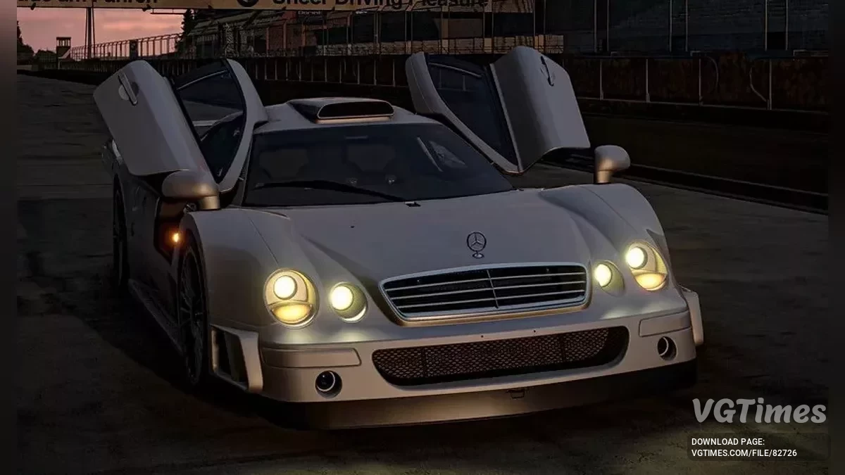 BeamNG.drive — Mercedes-Benz CLK GTR v1.0 (0.35.x)