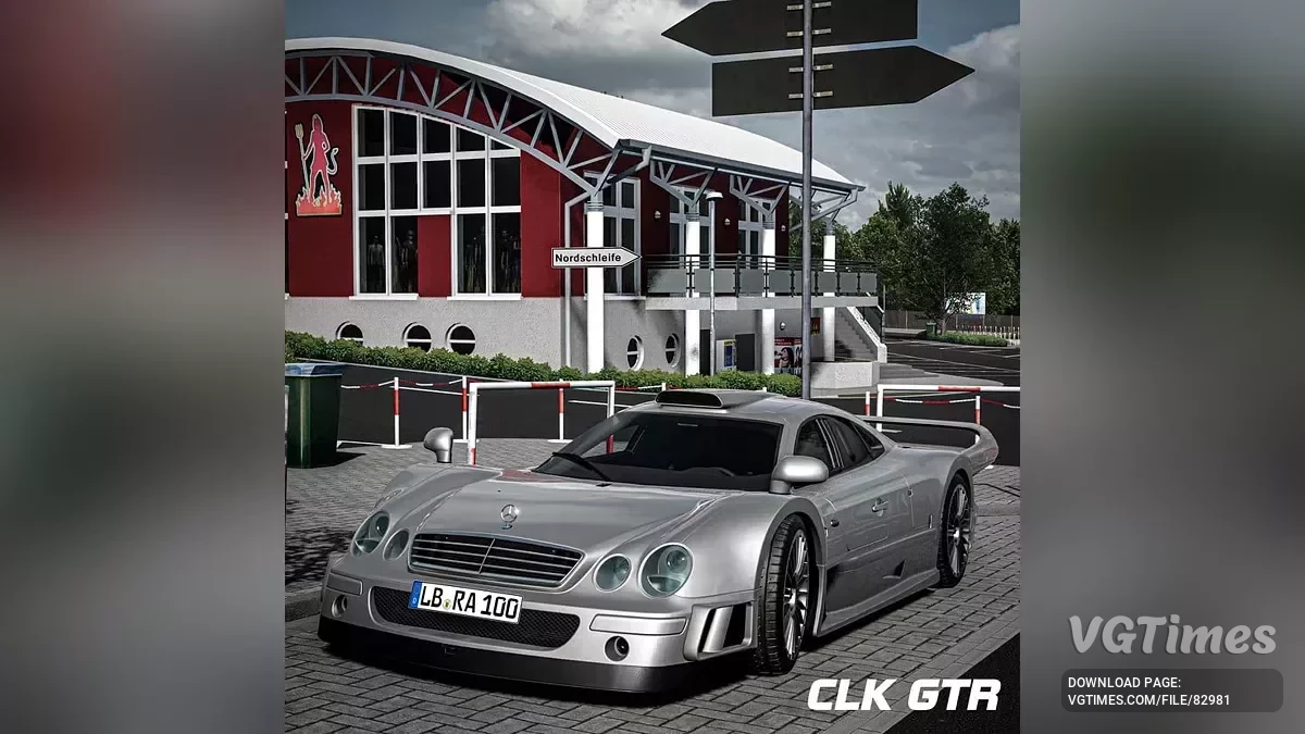 BeamNG.drive — Mercedes-Benz CLK GTR v1.1 (0.35.x)