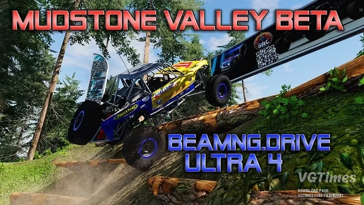 BeamNG.drive — Mudstone Valley Ultra 4 v1.2 (0.35.x)