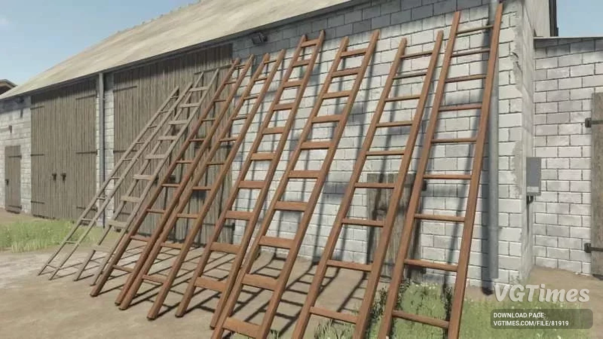 Farming Simulator 25 — Набор деревянных лестниц