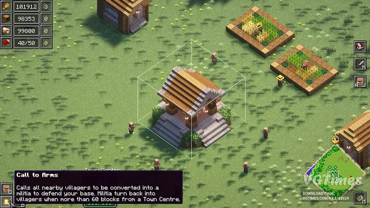 Minecraft — Reign of Nether - классическая RTS