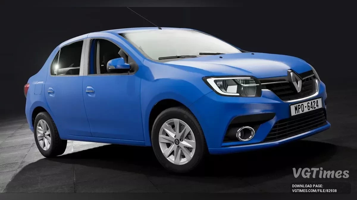 BeamNG.drive — Renault Logan 2012-2025 Pack v1.3 (0.35.x)