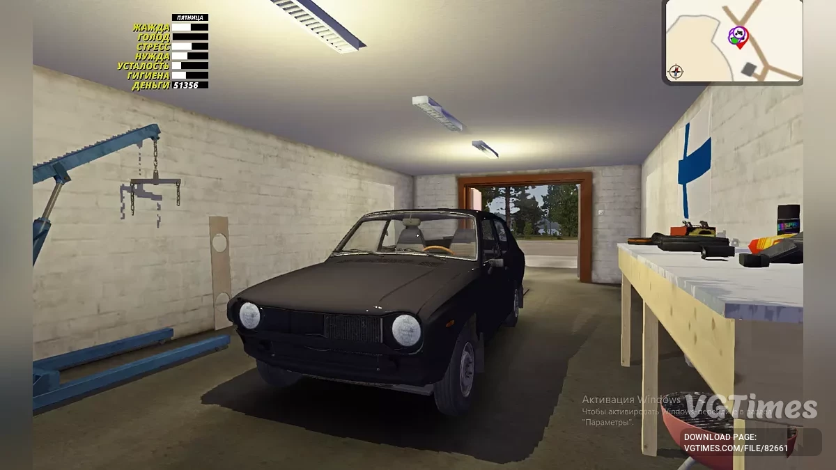My Summer Car — Собранная сток Satsuma, сюжет немного тронут, очень хороший старт