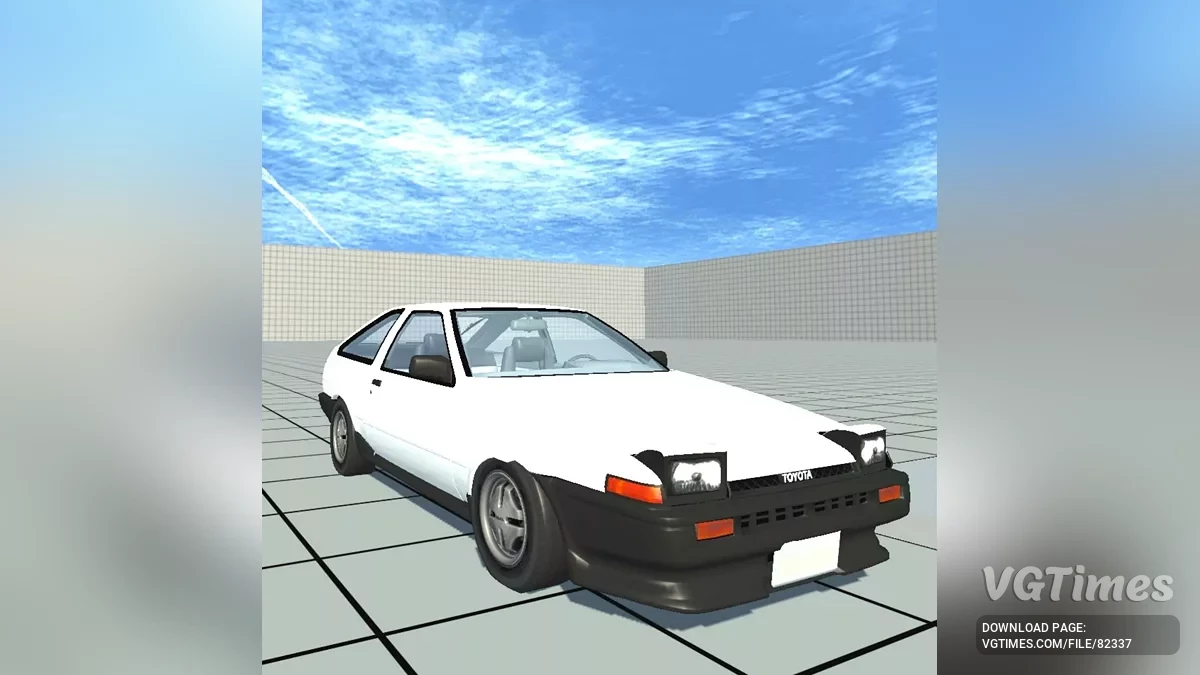 Not Simple Car Crash — Toyota AE 86