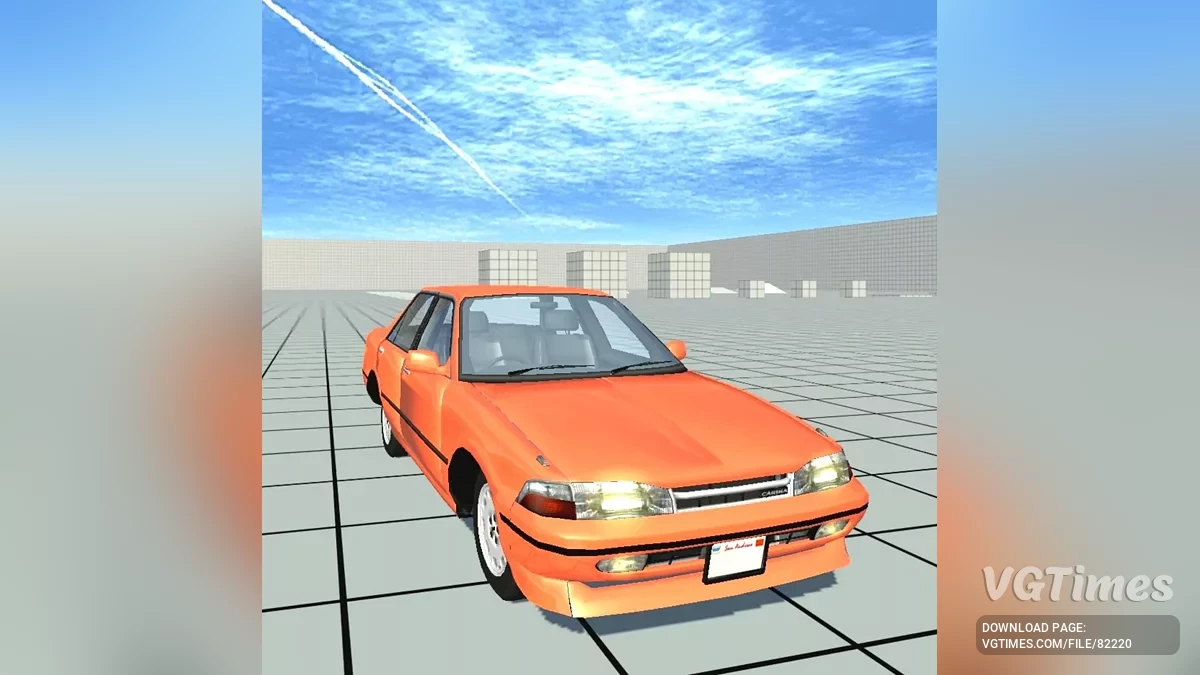 Not Simple Car Crash — Toyota Carina 1990