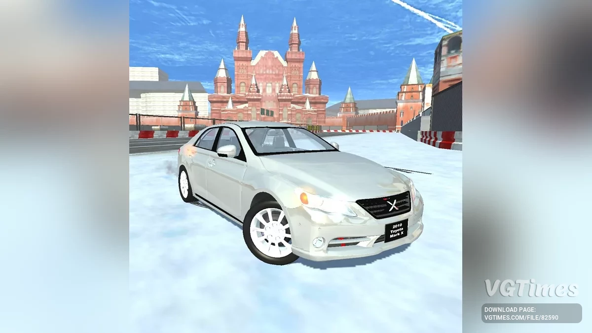 Simple Car Crash Physics Sim — Toyota Mark X