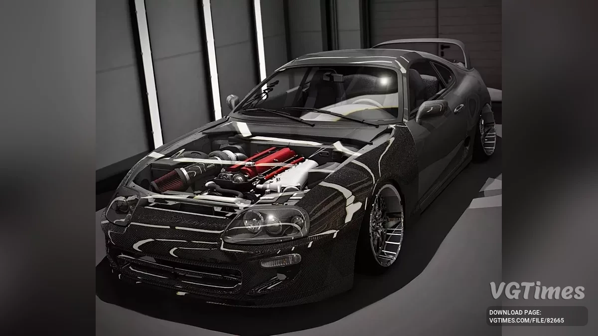 BeamNG.drive — Toyota Supra Sports Car (0.35.x)