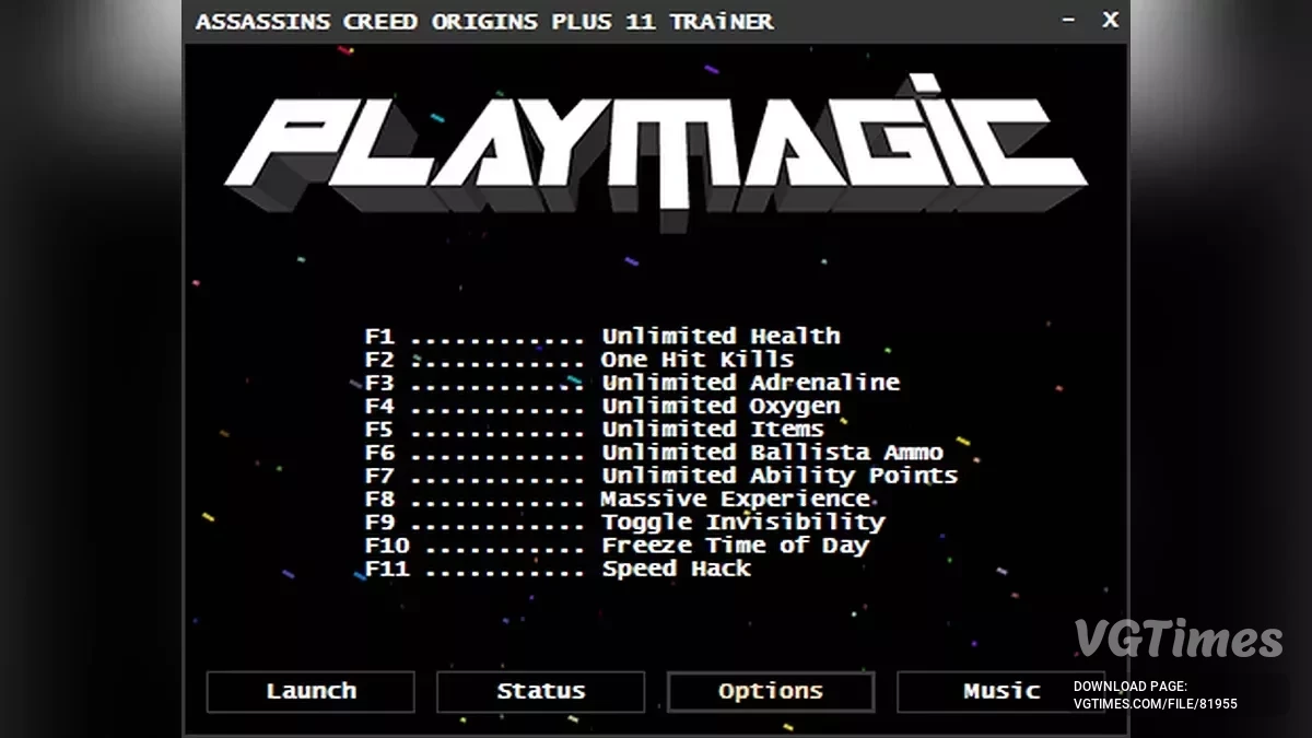 Assassin's Creed: Origins — Трейнер (+9) [CODEX]