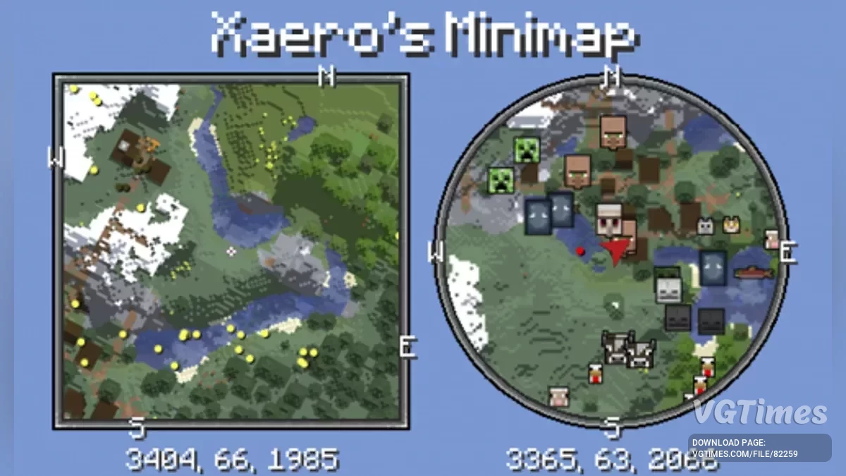 Minecraft — Удобная мини-карта