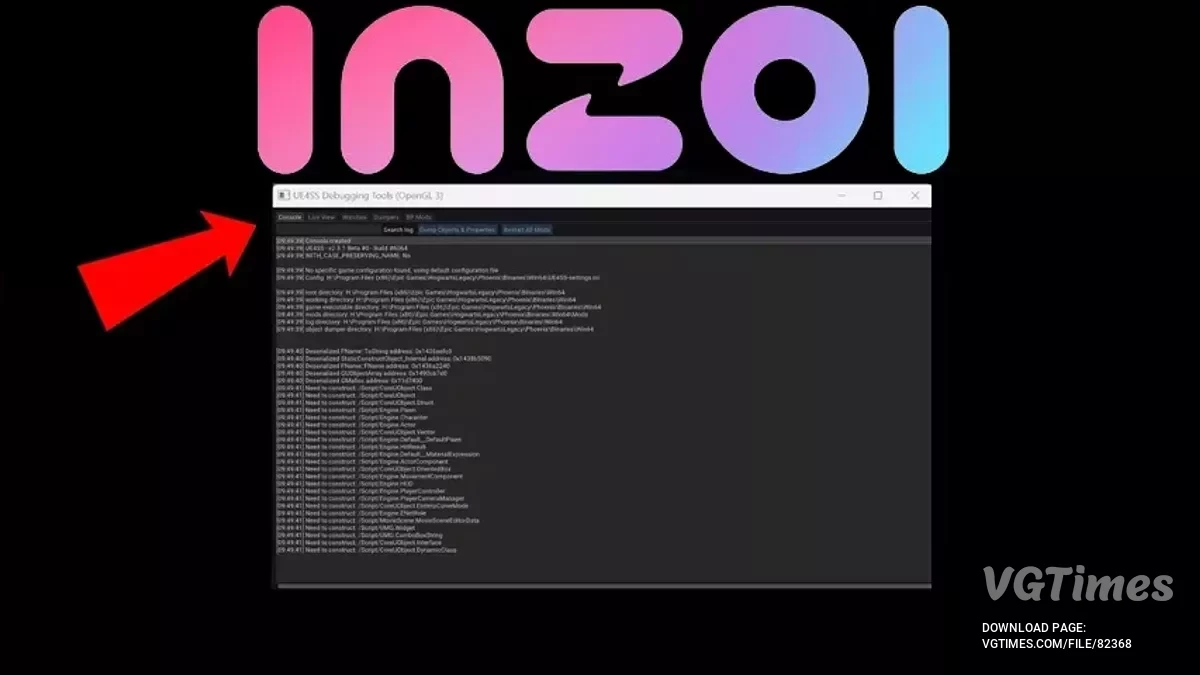 inZOI — UE4SS Packaged