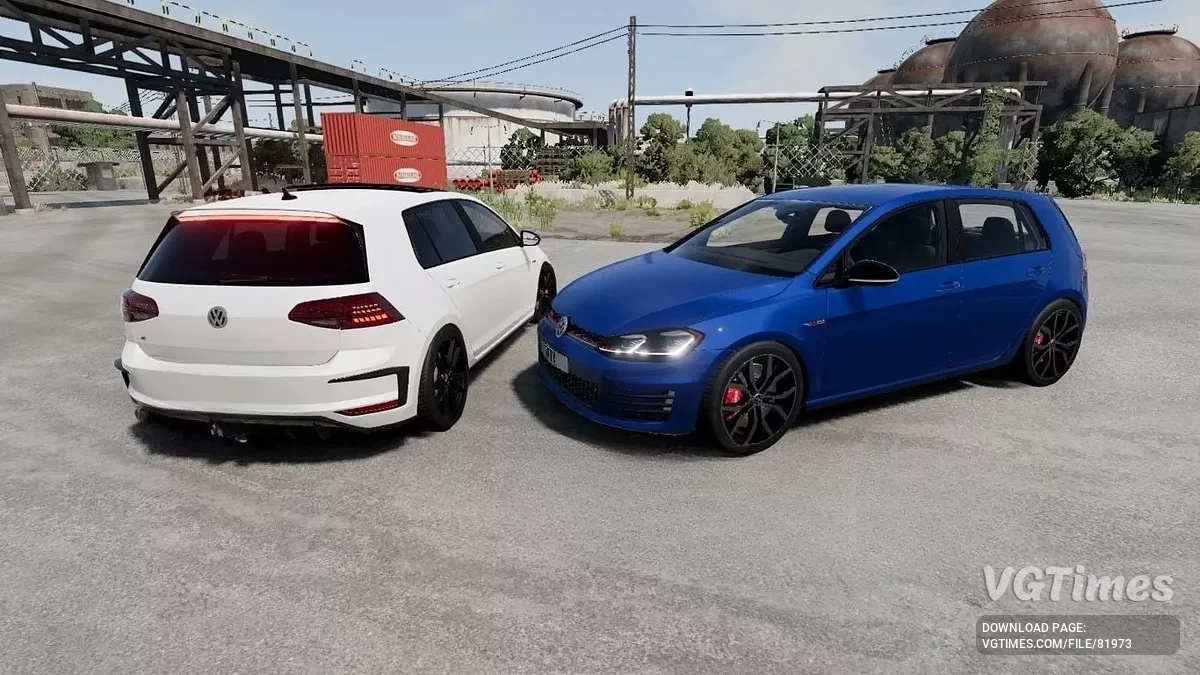 BeamNG.drive — Volkswagen Golf 7/7.5 v3.5 (0.35.x)
