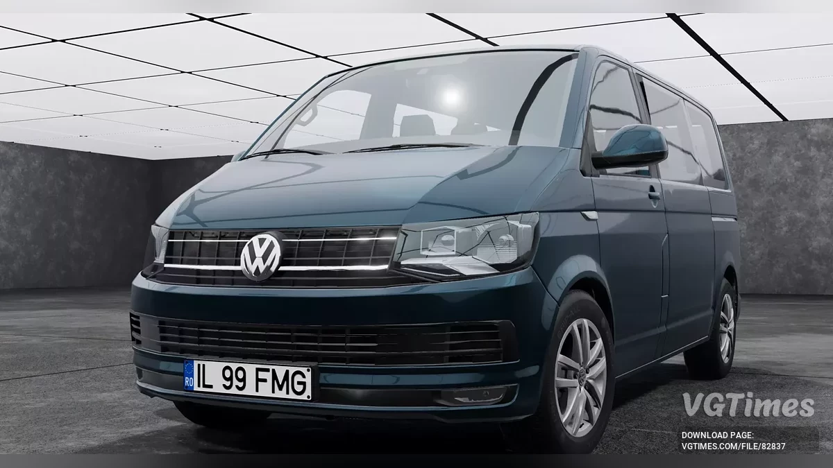 BeamNG.drive — Volkswagen Transporter T6 v6.66 (0.35.x)
