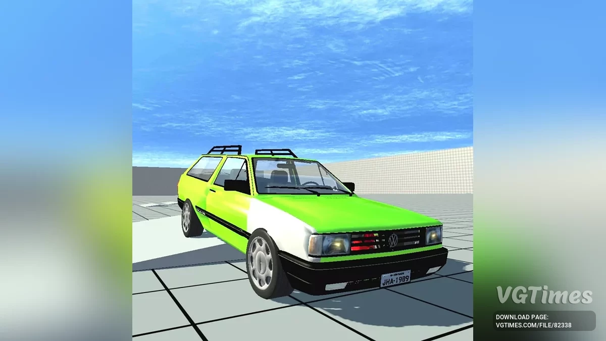 Not Simple Car Crash — VW Parati GLS 1989