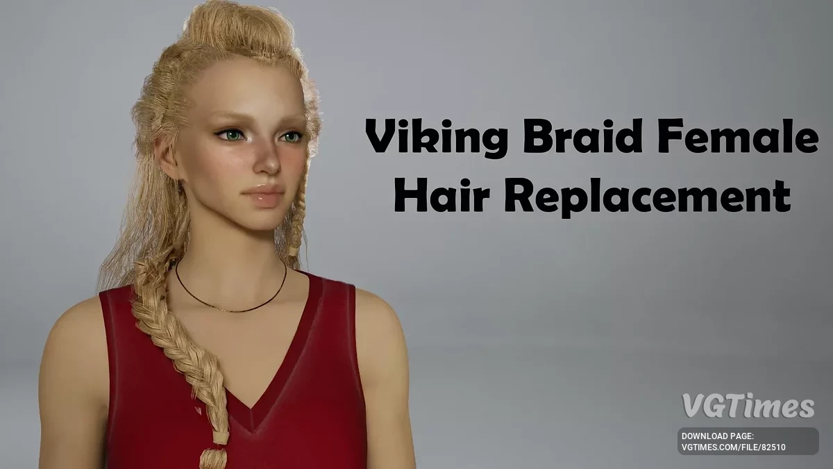 inZOI — Женская коса викинга