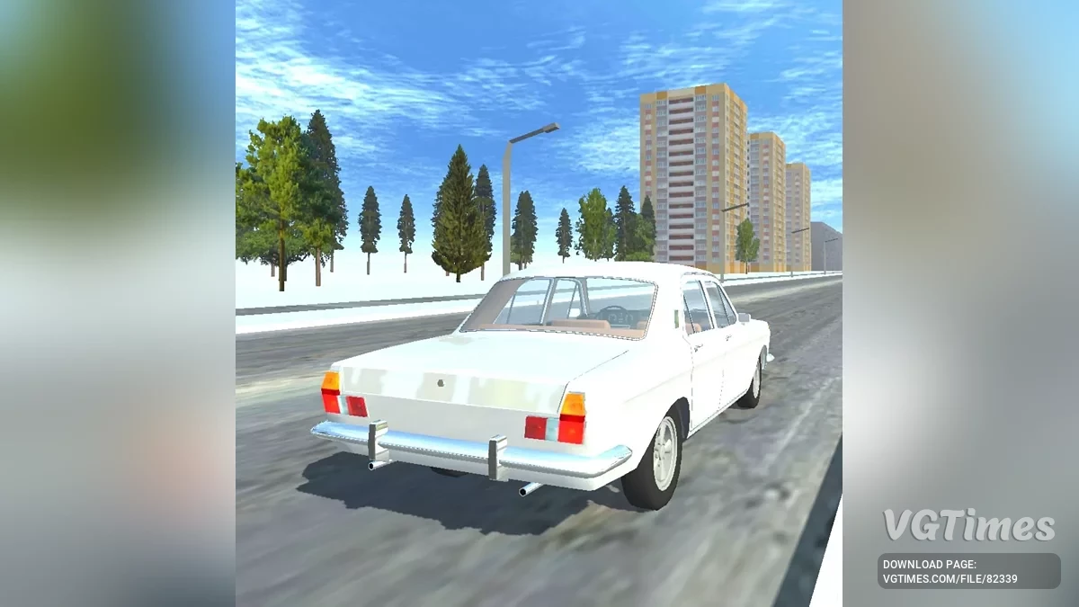 Not Simple Car Crash — Зимний город