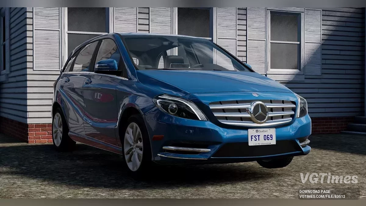 BeamNG.drive — 2011-2014 Mercedes-Benz B-Class v2.2 (0.35.x)