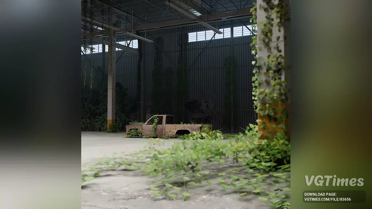 BeamNG.drive — Abandoned Garage v1.3 (0.35.x)