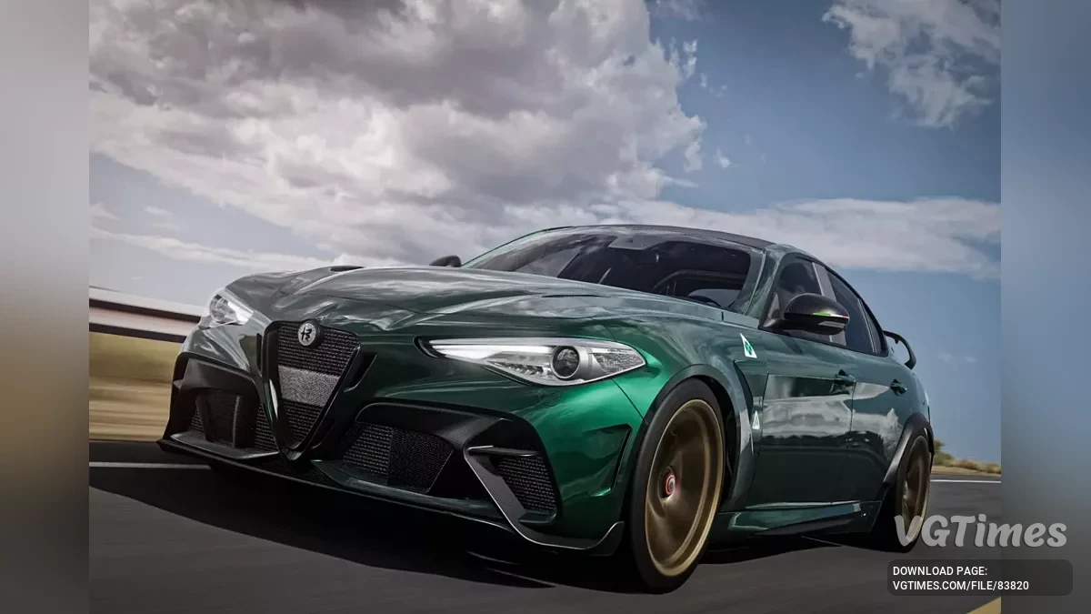 BeamNG.drive — Alfa Romeo Giulia v1.20 (0.35.x)