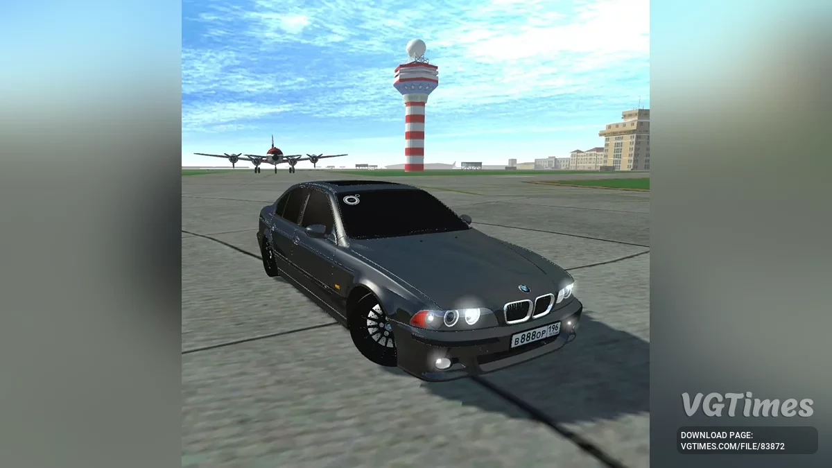 Simple Car Crash Physics Sim — BMW M5 E39 опер