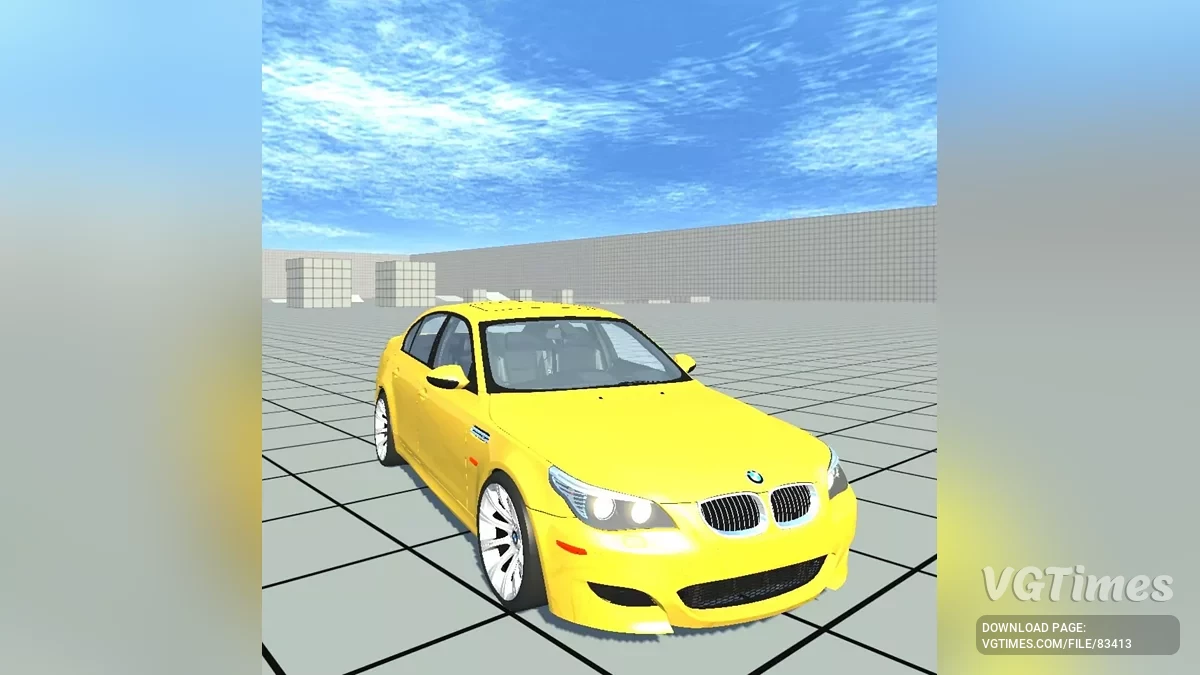 Not Simple Car Crash — BMW M5 E60