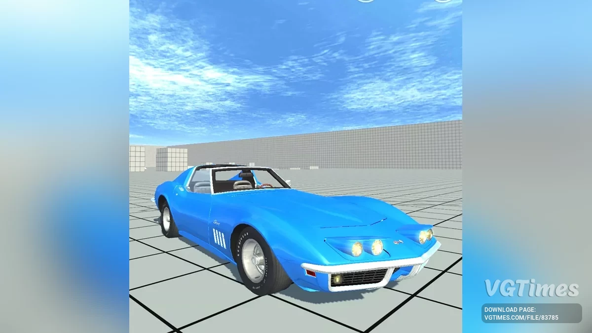 Not Simple Car Crash — Chevrolet Corvette C3