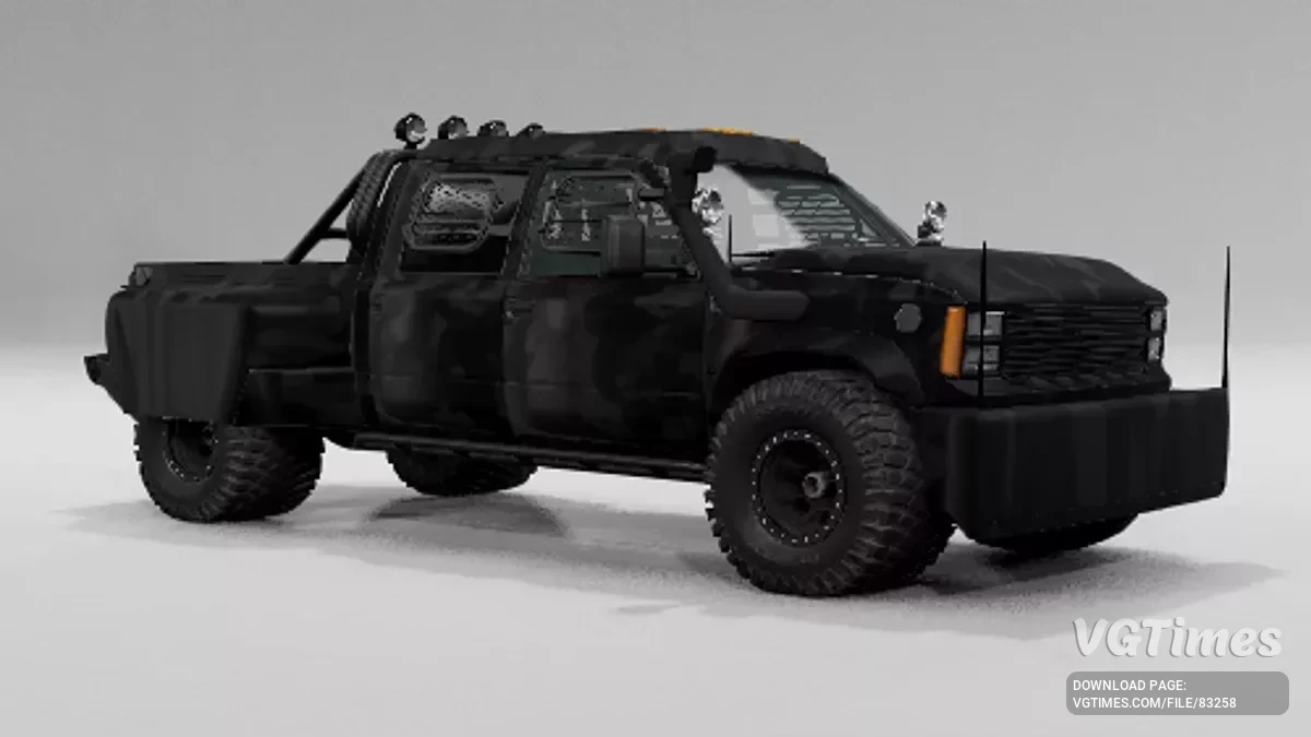 BeamNG.drive — D45 Falcon LAPV Armored Truck v1.0 (0.35.x)