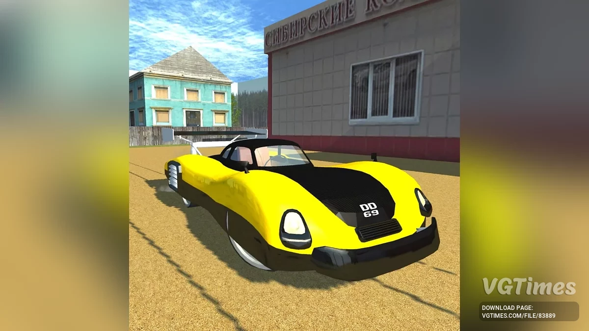 Simple Car Crash Physics Sim — DD68 LeMans SporeGA Car