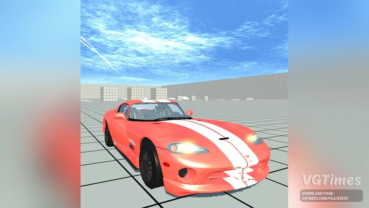 Not Simple Car Crash — Dodge Viper SR1