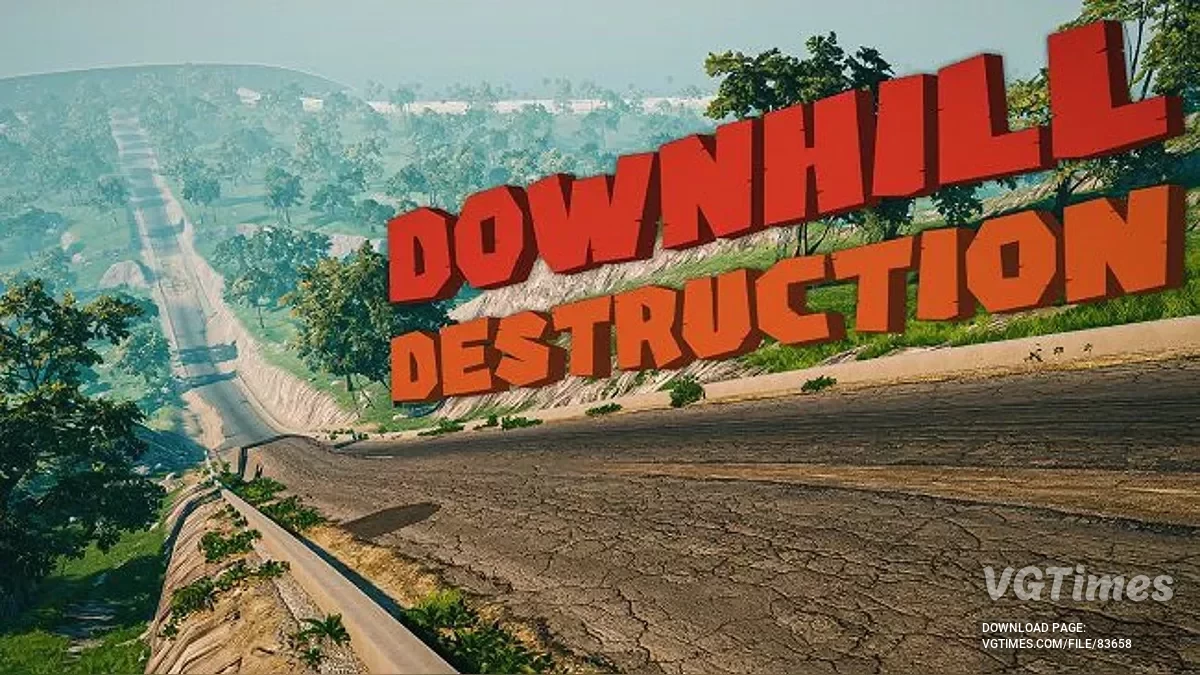 BeamNG.drive — Downhill Destruction v2.0 (0.35.x)